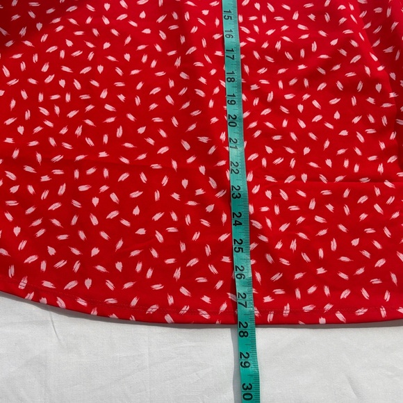 ❤️ Chico’s Zenergy Red Sleeveless Stretch Flowy Top Women Size 3 XL ❤️ - Picture 10 of 12